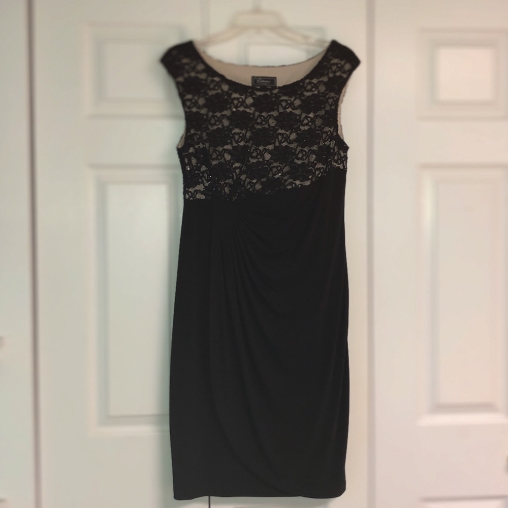 Classic LBD with Lace and Sparkle